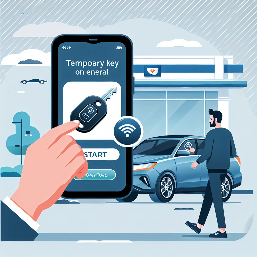 Concesionarios habilitan pruebas de coches con llave digital temporal enviada al smartphone