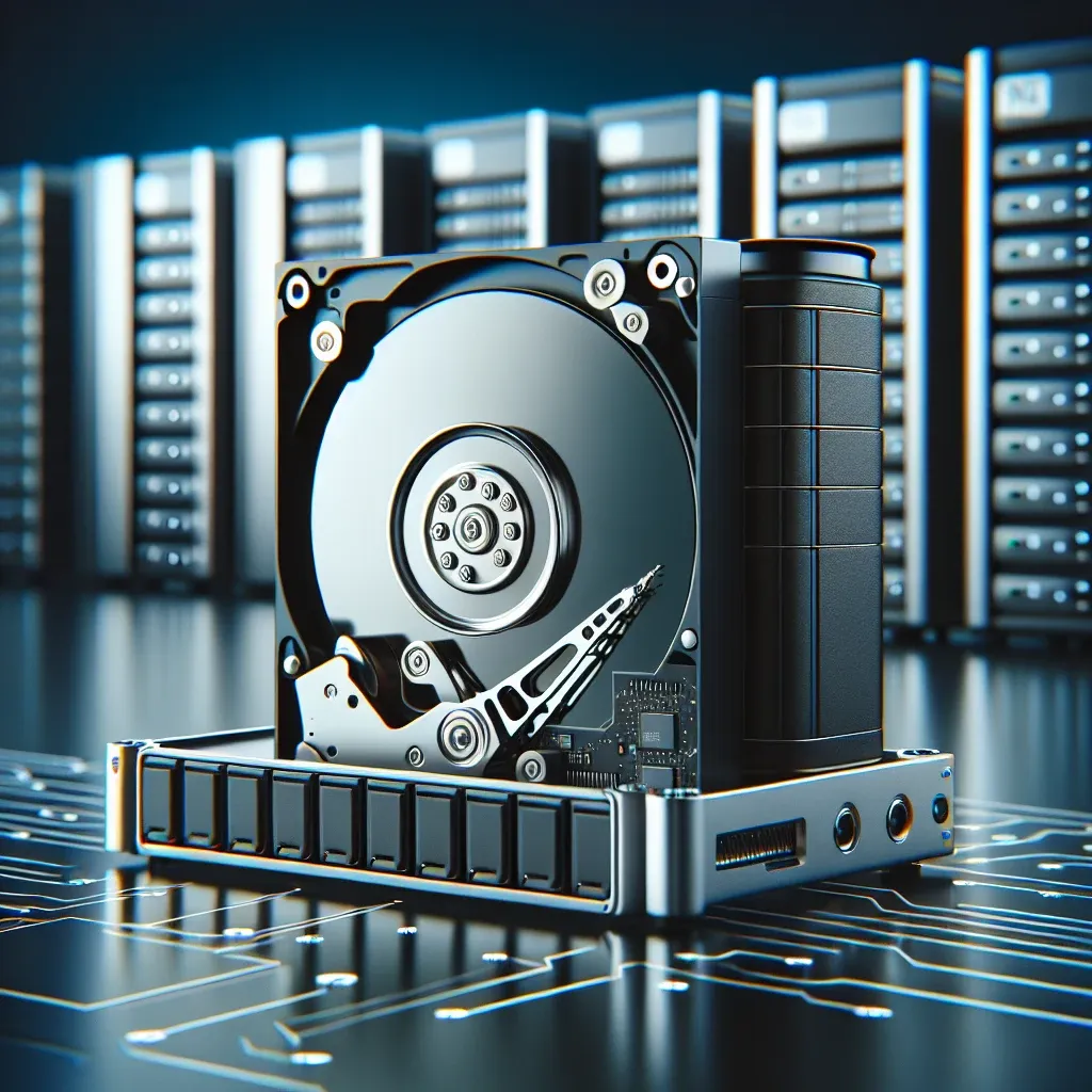 "Western Digital launches new NAS hard drives featuring OptiNAND technology, highlighting enhanced storage performance and reliability."
